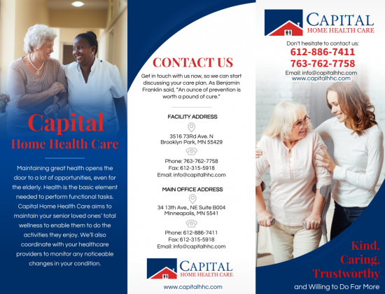 CAPITAL HOME HEALTH CARE, (Group Home) LLC, Multiple Locations (MAIN)