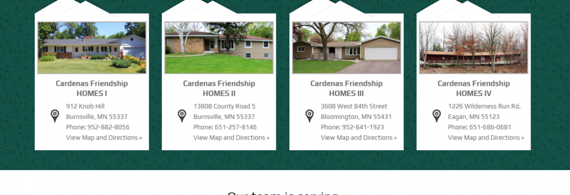 CARDENAS FRIENDSHIP HOUSE, BLOOMINGTON