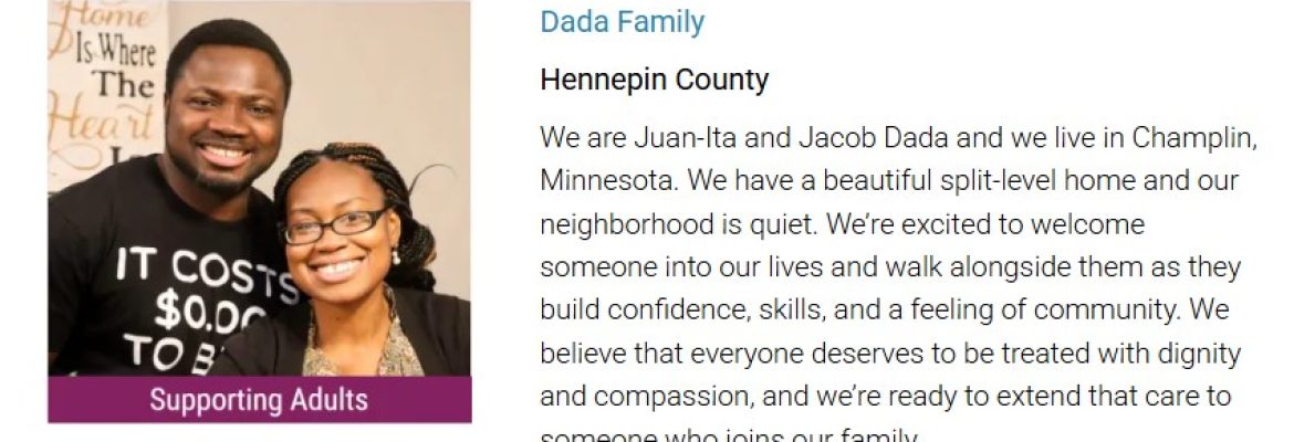 Dada Family – Champlin, Minnesota