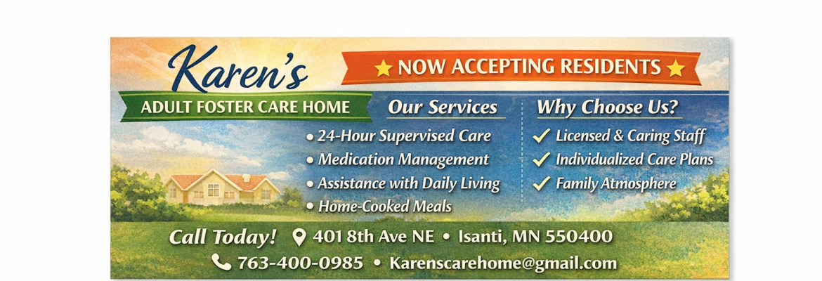 Karens Adult Foster Care Home, Isanti